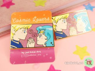 Sailor Moon Cosmic Lovers Pin | Sailor Uranus & Neptune
