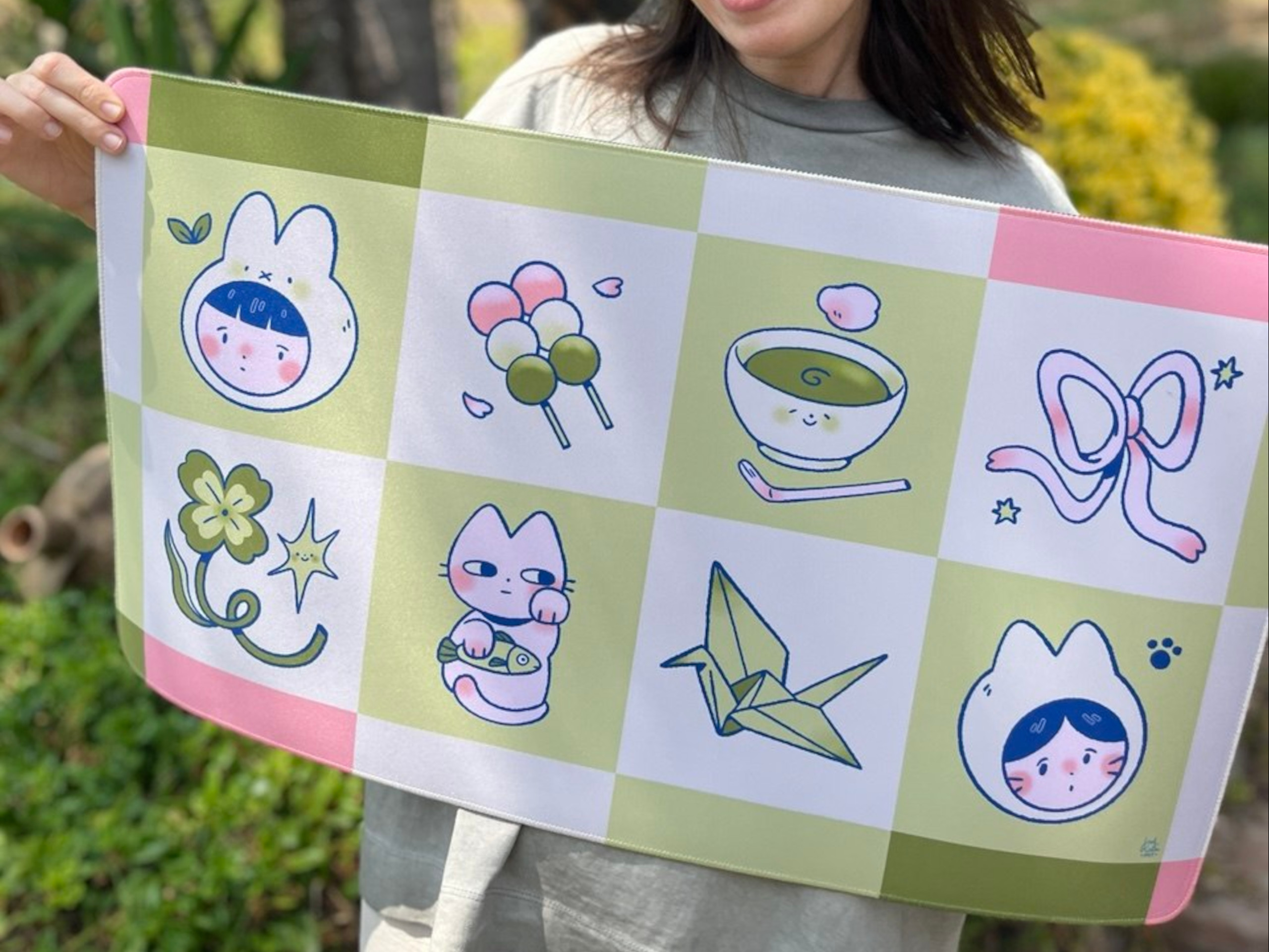 Matcha Vibes Desk Mat - Image 2